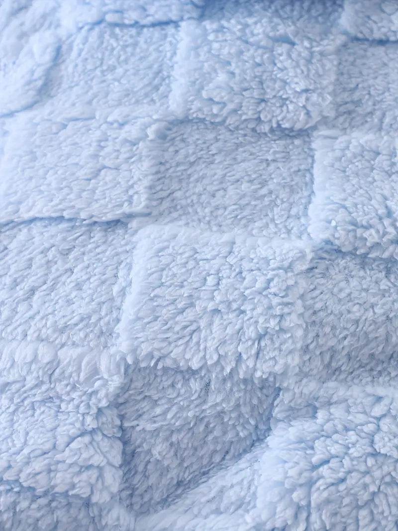 Warm Plush Baby Winter Onesie with Hood - Little Fashion