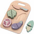 Wooden Vegetable Cutting Board Set (10-Piece) - Little Fashion